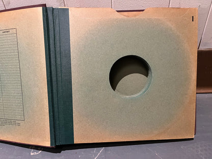 RCA / MASTERS VOICE - 17 PAGE 78RPM 12" RECORD BOOK | Very Good Plus (VG+)
