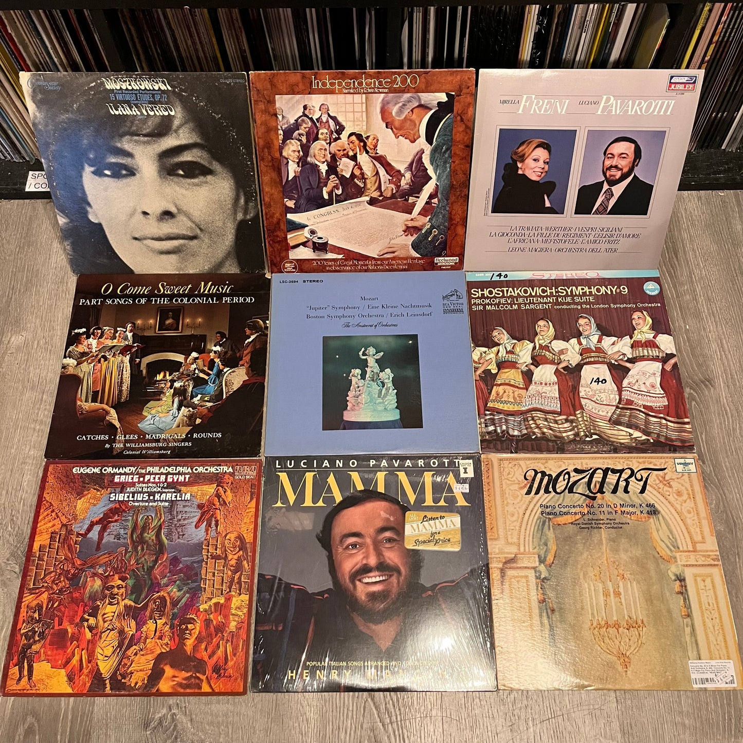 Various - 9 CLASSICAL VINYL RECORD LPS *EX-NM* | Excellent (EX) Excellent (EX)
