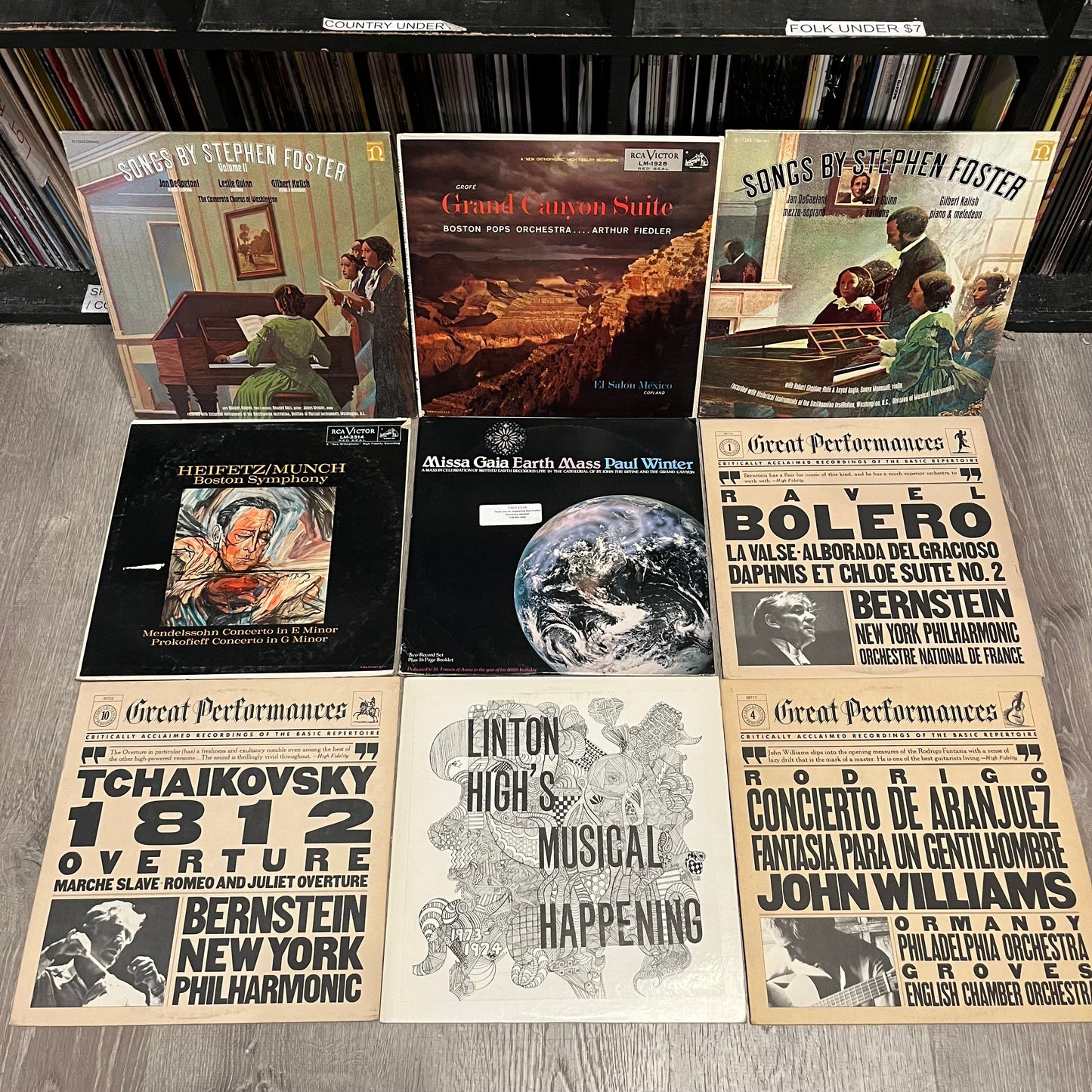 Various - 9 CLASSICAL VINYL RECORD LPS *EX-NM* | Excellent (EX) Excellent (EX)