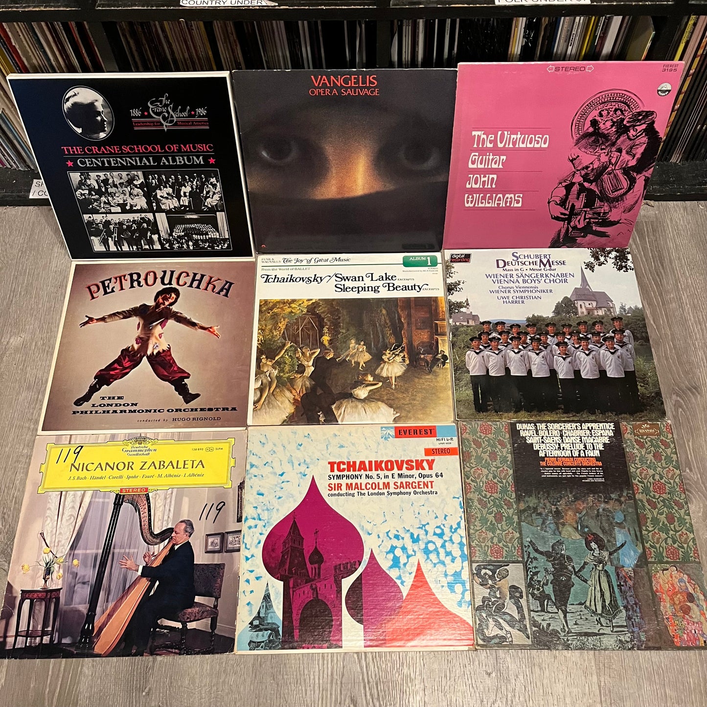 Various - 9 CLASSICAL VINYL RECORD LPS *EX-NM* | Excellent (EX) Excellent (EX)