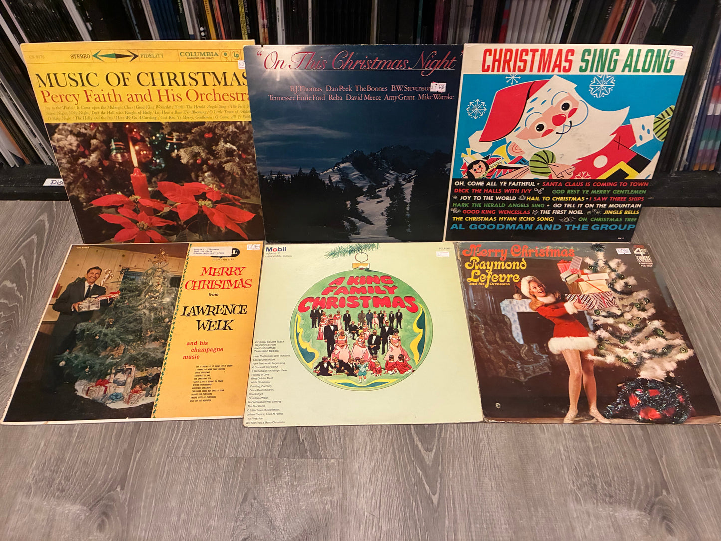 Various - 6 HOLIDAY/CHRISTMAS VINYL ALBUMS/LOT/COLLECTION | Very Good Plus (VG+) Very Good Plus (VG+)