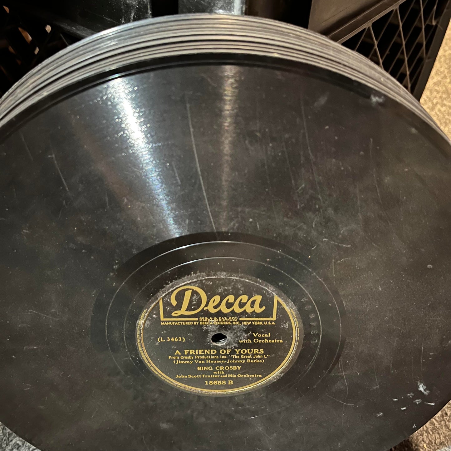 VARIOUS - (12) 78 RPM COLLECTION/LOT 10" RECORDS |