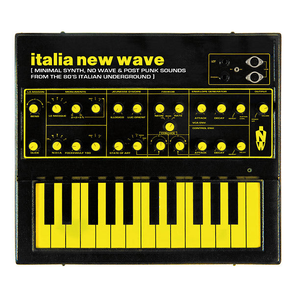 Italia New Wave: Minimal Synth, No Wave, & Post Punk Sounds From The '80s Italian Underground |