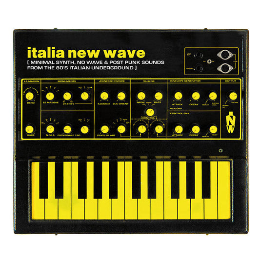 Italia New Wave: Minimal Synth, No Wave, & Post Punk Sounds From The '80s Italian Underground |