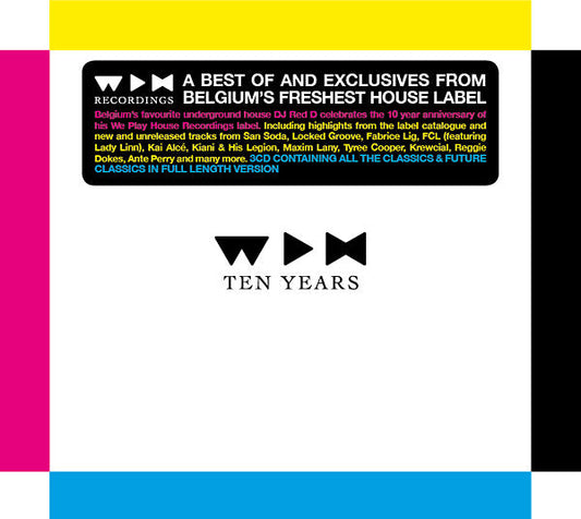 We Play House Recordings 10 Years |