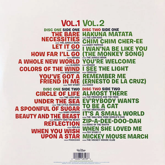 Disney Ultimate Hits Vol.1 & 2 (Limited Edition, Green & Blue Vinyl) (2 Lp's) | Mint (M) Mint (M)