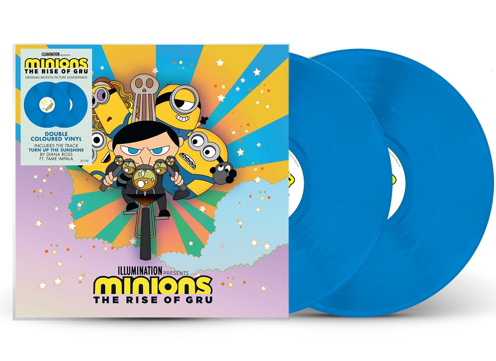Various Artists - Minions: The Rise Of Gru (Colored Vinyl, Sky Blue, Indie Exclusive) (2 Lp's) |