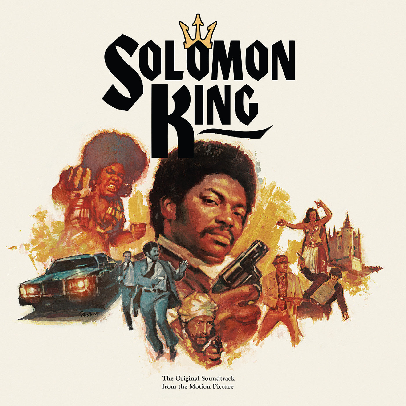 Solomon King Soundtrack from the Motion Picture (Tiger Swirl Vinyl) | Mint (M) Mint (M)