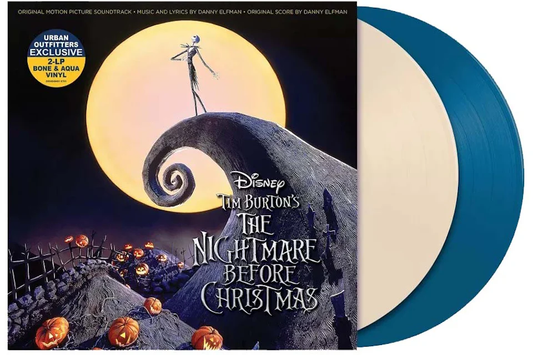 The Nightmare Before Christmas (Original Soundtrack) (2x BONE & AQUA VINYL) | Mint (M) Mint (M)