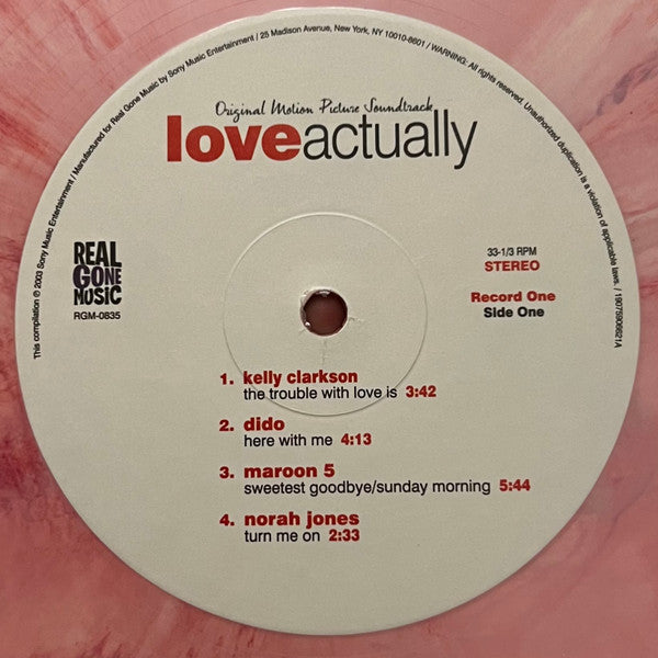 Love Actually (The Original Motion Picture Soundtrack) (2x CANDY CANE VINYL) | Mint (M) Mint (M)