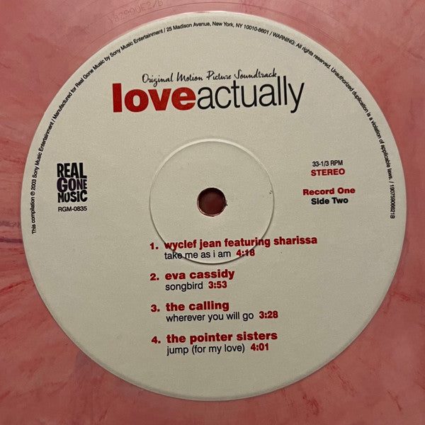 Love Actually (The Original Motion Picture Soundtrack) (2x CANDY CANE VINYL) | Mint (M) Mint (M)