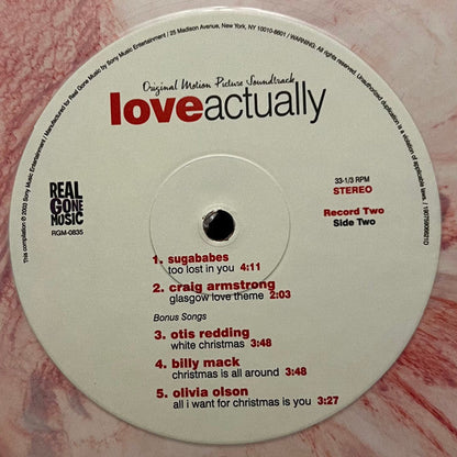 Love Actually (The Original Motion Picture Soundtrack) (2x CANDY CANE VINYL) | Mint (M) Mint (M)