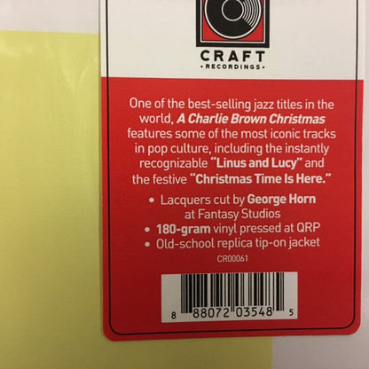 A Charlie Brown Christmas (180G VINYL) | Mint (M) Mint (M)