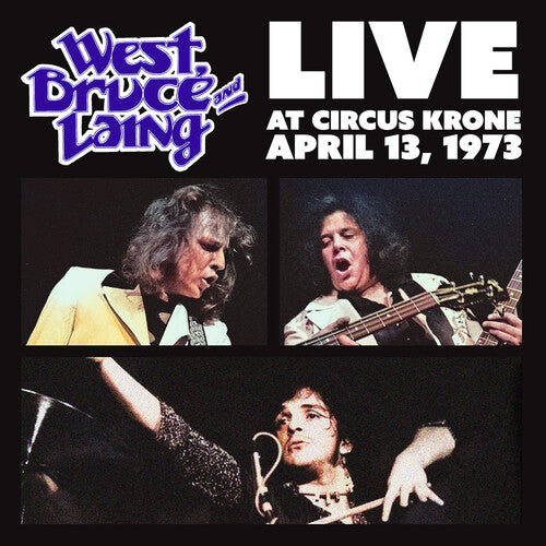 Live at Circus Krone, Frankfurt, Germany - April 13, 1973 (Limited Edition, Clear Frosted Glass with Silver Swirl Colored Vinyl) (2 Lp's) |