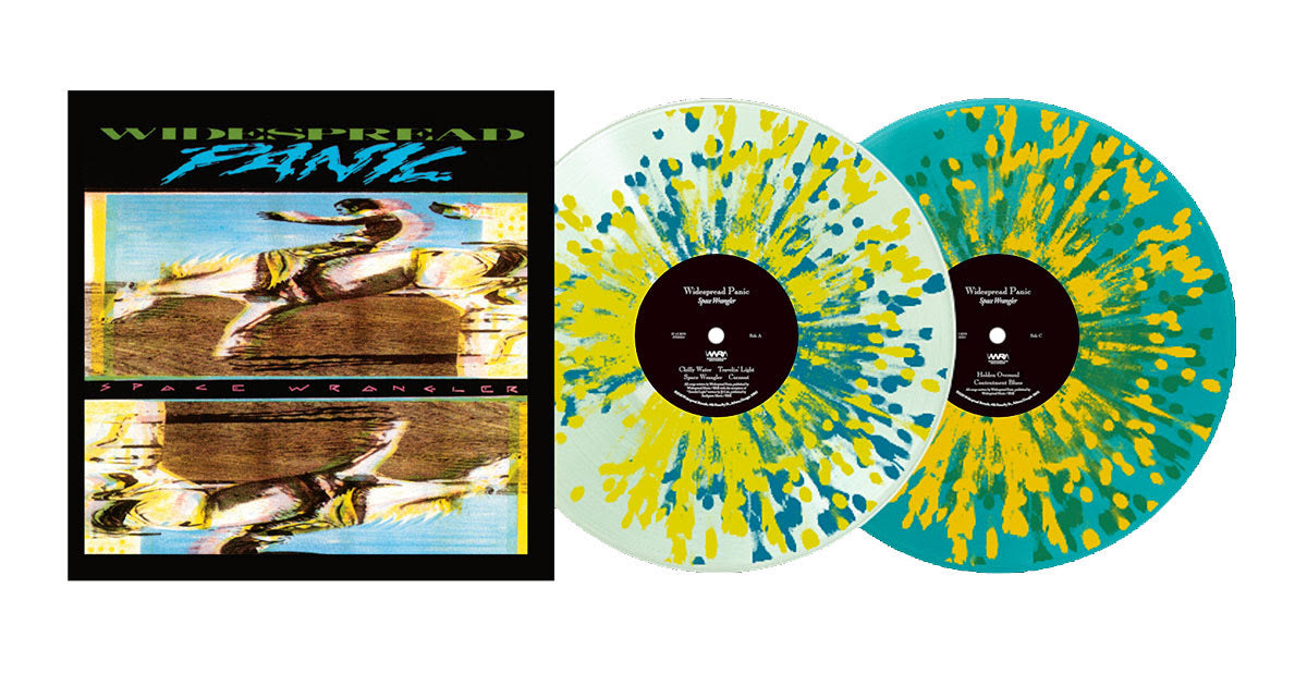 Widespread Panic - Space Wrangler [White W/ Teal/Yellow Splatter & Teal W/ Green/Yellow Splatter] [2Lp] |