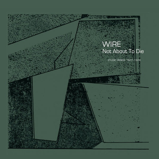 Not About To Die: Studio Demos 1977-1978 |