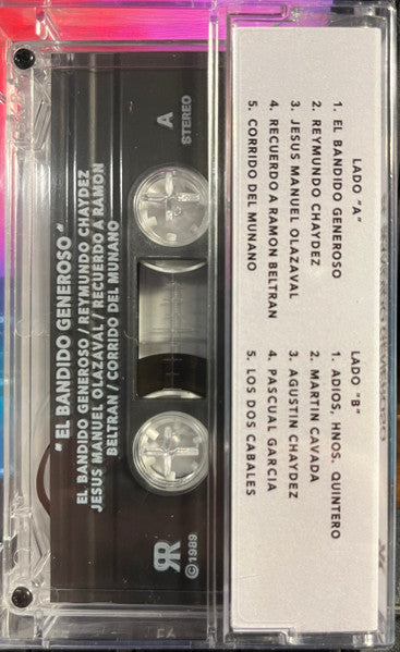 El Bandido Generoso (CASSETTE - UNOFFICIAL) | Mint (M) Mint (M)