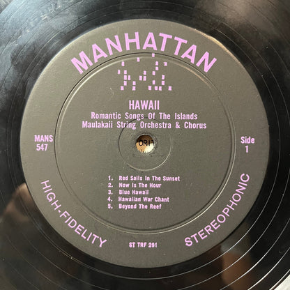 Hawaii : Romantic Songs Of The Islands | Excellent (EX) Excellent (EX)