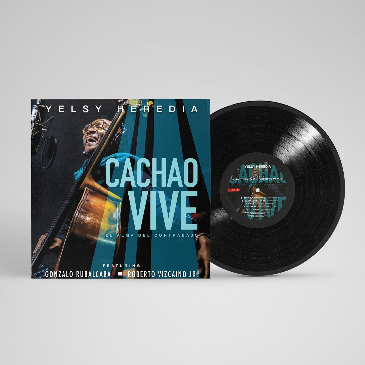 Yelsey Heredia - Cachao Vive: El Alma del Contrabajo (VINYL) | Mint (M) Mint (M)