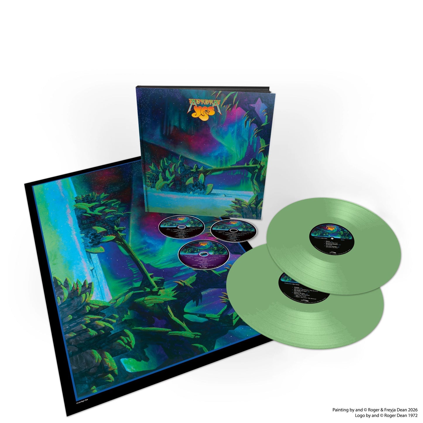 Yes - Aurora [Deluxe Light Green] [2LP + 2CD+Blu-Ray] |