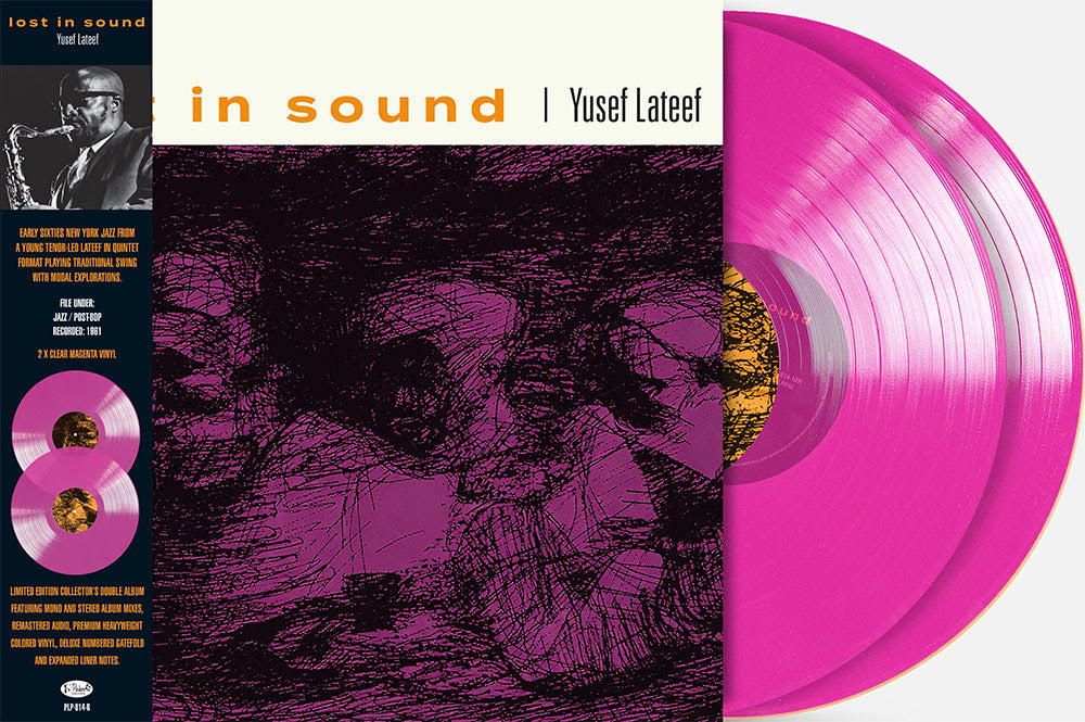 Yusef Lateef - (PRESALE 6/19/26) Lost In Sound (IEX CLEAR MAGENTA 2xVINYL) |